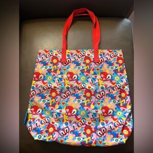 Hattie Stewart Tote Bag Purse Shopper Recycled Hearts ♥️❤️♥️Floral🌺🌻🌼